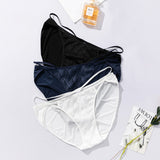 fits Women's Cotton Seamless Briefs 2024 Women's Elastic Breathable Comfortable