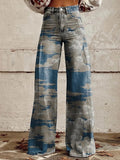 90s fashion 2024 plus Size Women's Casual Pants Straight Pants Must Have Western Style Pants