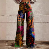 90s fashion 2024 plus Size Women's Casual Pants Straight Pants Must Have Western Style Pants