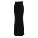 guys in skirts Women's Autumn and Winter Large Skirt Fashionable Elegant Thin Long Thick Skirt Sheath