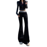 carhartt vest outfit Christmas outfits Black Friday Pants Women's 2024 Autumn and Winter High Waist Slimming Draping Wide Leg Mopping Pants