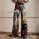 90s fashion plus Size Women's Casual Pants Thin Imitation Jeans Trendy Women's Pants Must Have Western Style Pants