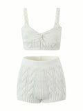 Bomve-Stella Knit Short & Top Set