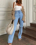 Bomve-Bomve-Tammy High Waist Boyfriend Jeans