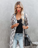 Bomve-Winter and Autumn Outfits_Snake Print Cardigan