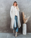 Bomve-Winter and Autumn Outfits_Park City Hooded Coatigan - Mushroom